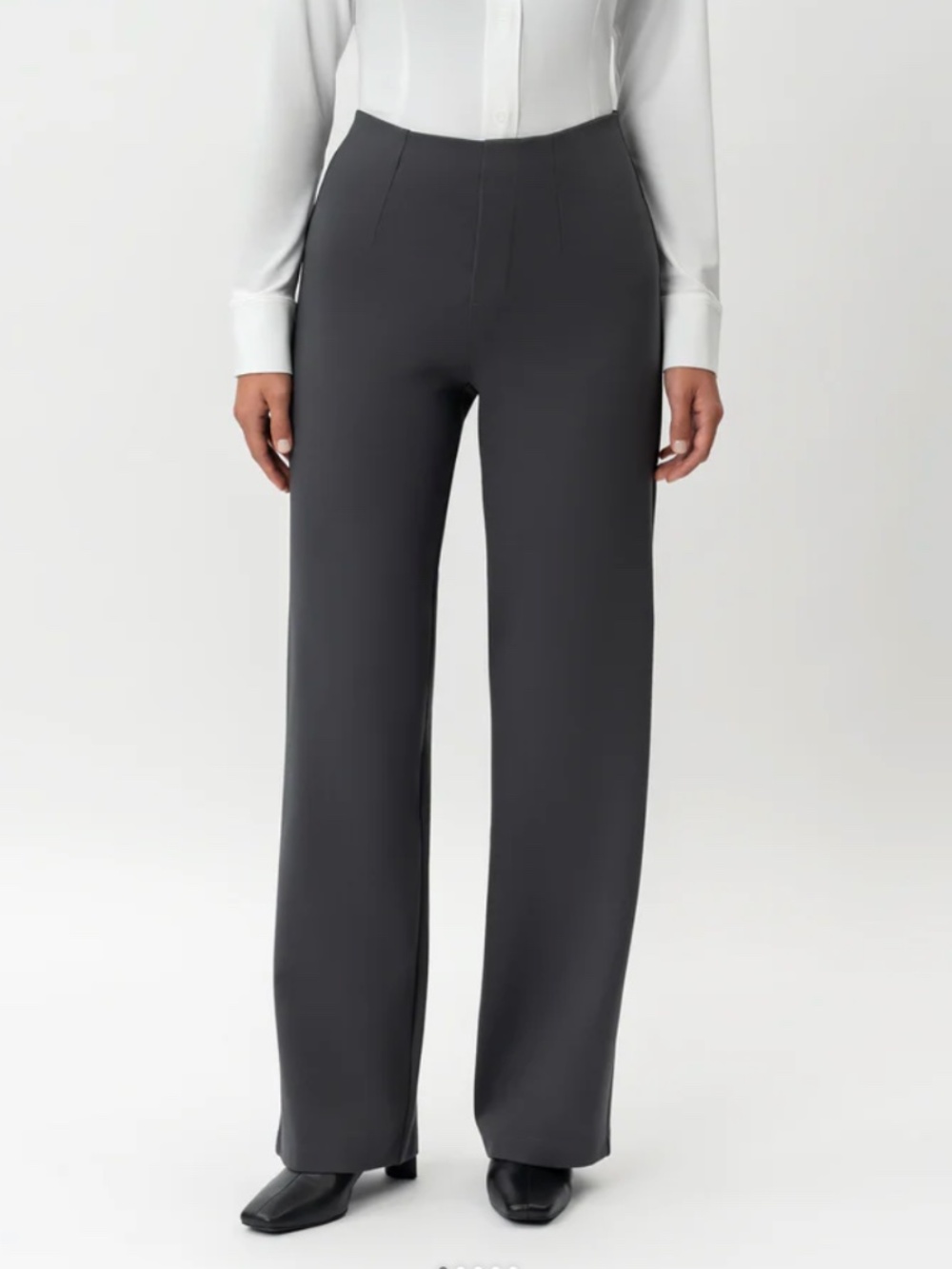 Armani Exchange Straight Leg Gray Pants 4